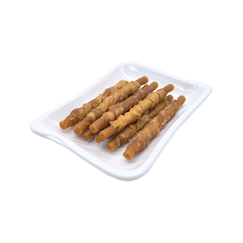 オーガニックチキン風味の犬歯クリーニングトリーツ 12cm